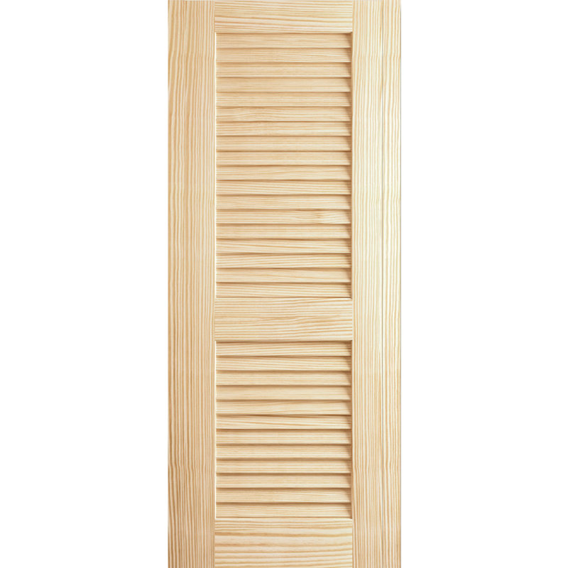 KIBY Solid Wood Louvered Slab Interior Door & Reviews Wayfair